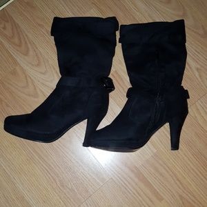 Black Platform Boots
